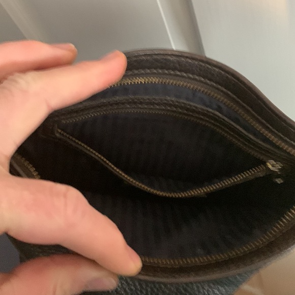 Coach Crossbody Purse Brown Leather EUC - Picture 2 of 3